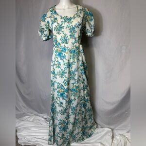 STUNNING VINTAGE UNBRANDED SMALL FLORAL DRESS No Tags